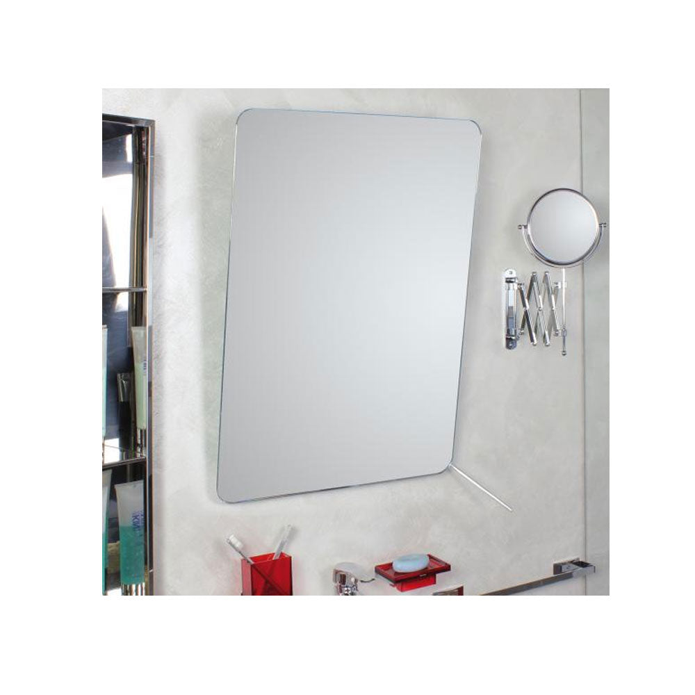 Specchio inclinabile per disabili by Koh-i-Noor cm 50x70h - con pellicola antischeggia e maniglia