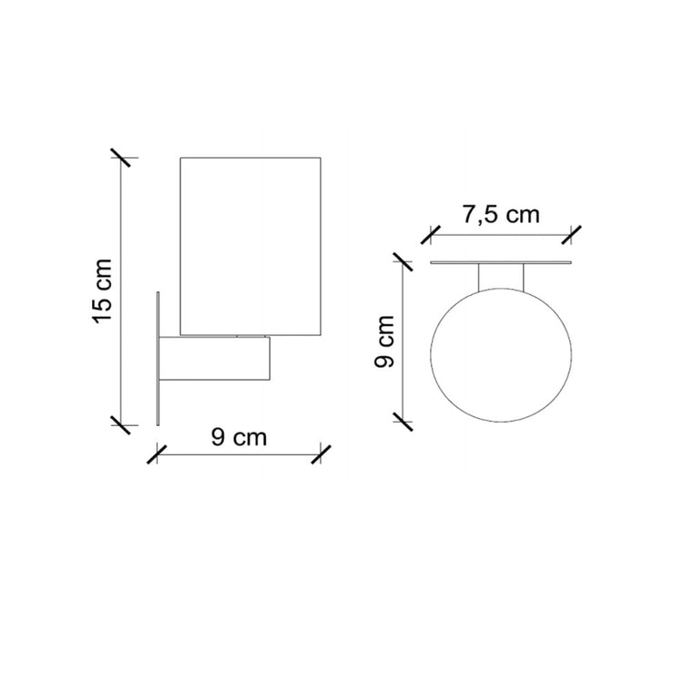 Bicchiere porta spazzolino da incollo 'Serie 10' in policarbonato - cm 7,5x9x15h - Koh-i-Noor