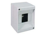 5pz centralino da parete senza sportello ip40 - mm.100x90x135h. per 2/4 moduli - 8w - (90.04) fer87711