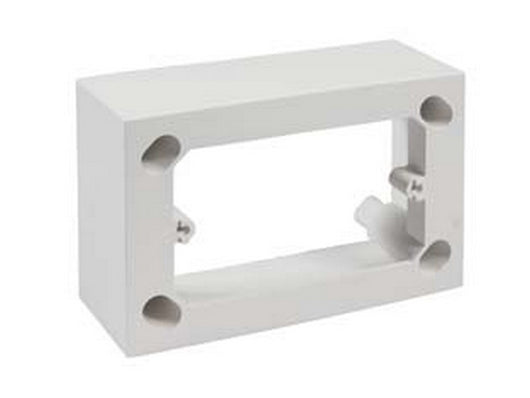 14pz scatola fondo universale per supporti e placche 3 posti ip30 - mm.120x45x80h.- (1723.b) fer16995