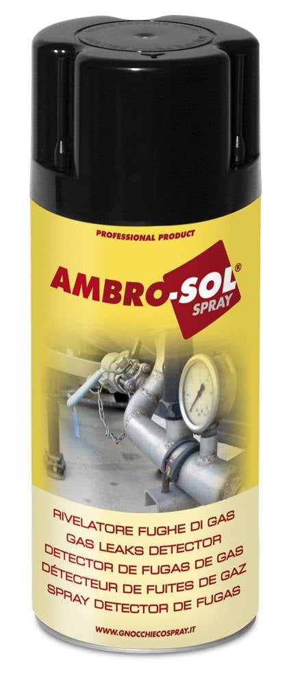 Spray rilevatore fughe gas ambrosol bomboletta da 300 millilitri