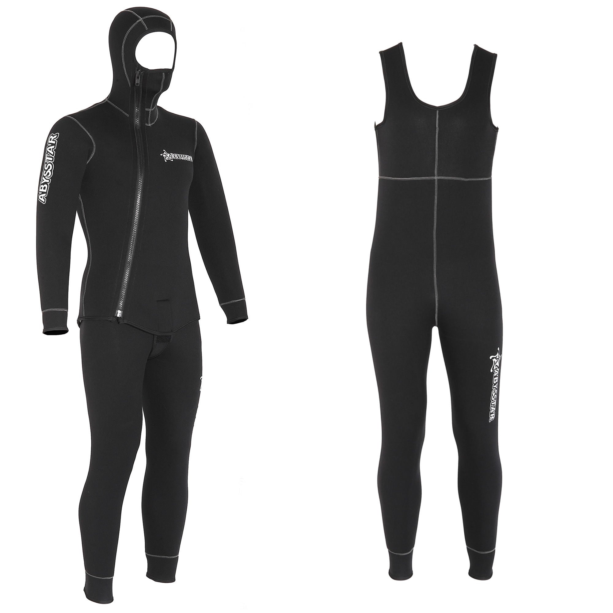 Muta in neoprene da mm 5 abysstar nylon esterno taglia xxxl