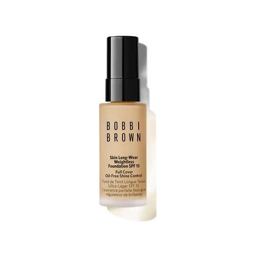 Fondotinta bobbi brown skin long-wear weightless foundation mini warm - 0716170288918