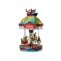 Lemax europe bv carosello giostra lemax decorazione natale multicolore - 94525