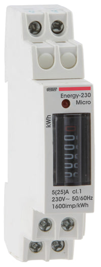 Contatore energy-230 1 modulo analogico 220v