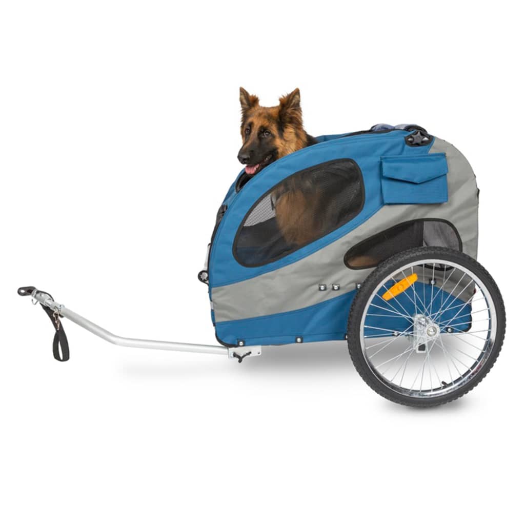 PetSafe Rimorchio da Bici per Cani Happy Ride L Blu 444460