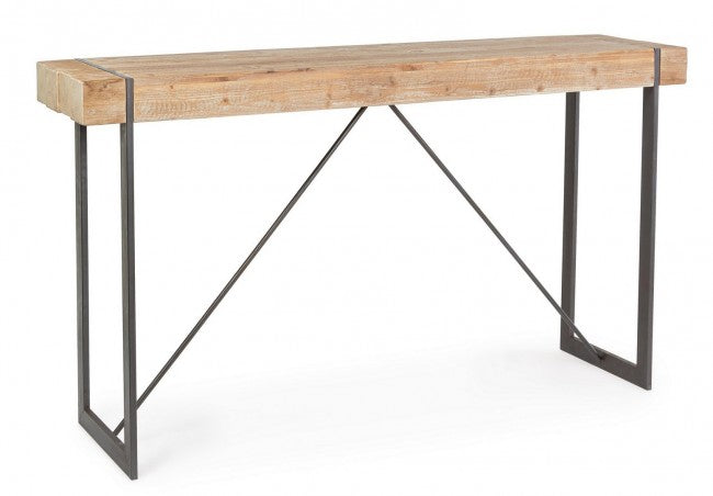 Tavolo Bar Garrett 200x50 Fisso in Legno