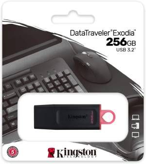 Kingston technology datatraveler drive flash usb 3.2 - usb exodia - DTX/256GB