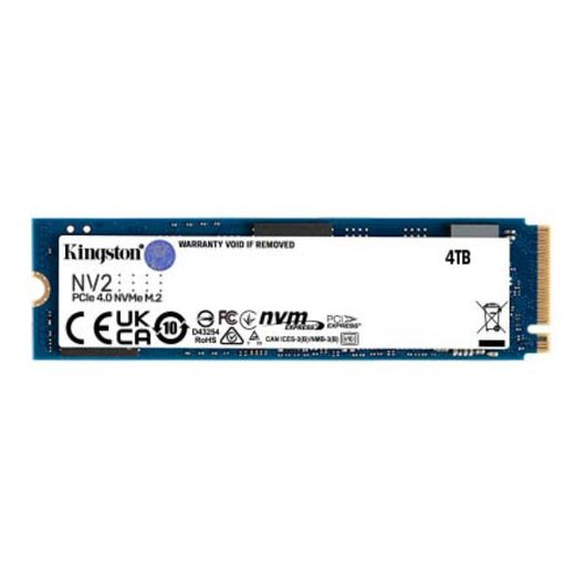 Kingston technology 4000g nv2 m.2 2280 pcie 4.0 nvme ssd - SNV2S/4000G