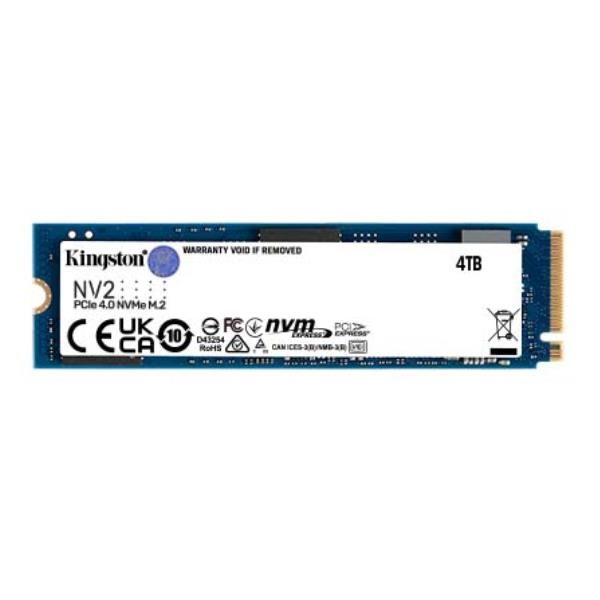 Kingston technology 4000g nv2 m.2 2280 pcie 4.0 nvme ssd - SNV2S/4000G