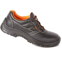 Scarpe basse pelle nera (s3) c/lamina 7241c tg 46 beta