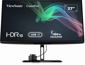 Viewsonic vp series vp2786-4k monitor pc 68,6 cm (27") 3840 x 2160 pixel 4k ultra hd lcd nero