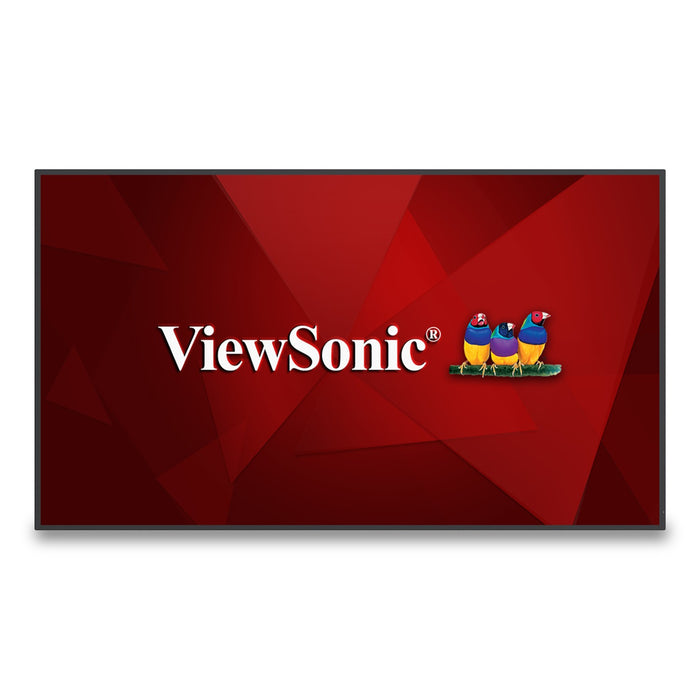 Viewsonic cde5530 visualizzatore di messaggi pannello piatto per segnaletica digitale 139,7 cm (55") lcd 450 cd/m² 4k ultra hd nero processore integrato android 11 24/7