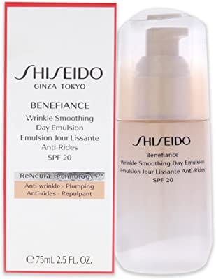 Trattamento viso shiseido benefiance wrinkle smoothing day emulsion 75 - 0768614149521