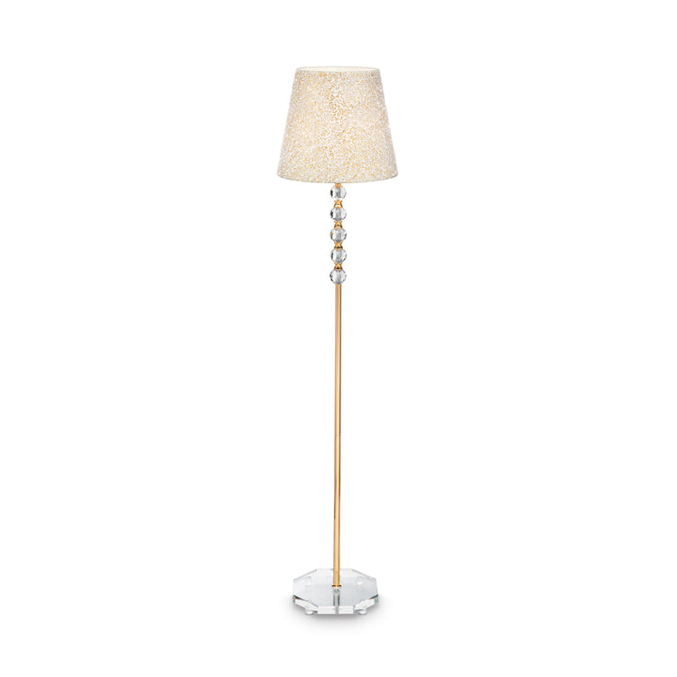 Piantana Classica Queen Metallo Oro 1 Luce E27