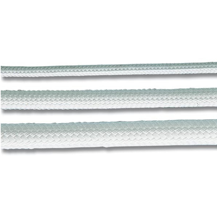 Treccia in nylon 5 mm 200 metri colore bianco, nautica