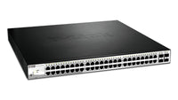 D-link dgs-1210-52mp switch di rete gestito l2 gigabit ethernet (10/100/1000) supporto power over ethernet (poe) 1u nero