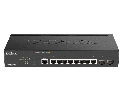 D-link dgs-2000-10 switch di rete gestito l2/l3 gigabit ethernet (10/100/1000) 1u nero - 131820