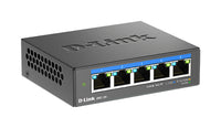 D-link dms-105 non gestito l2 2.5g ethernet (100/1000/2500) nero