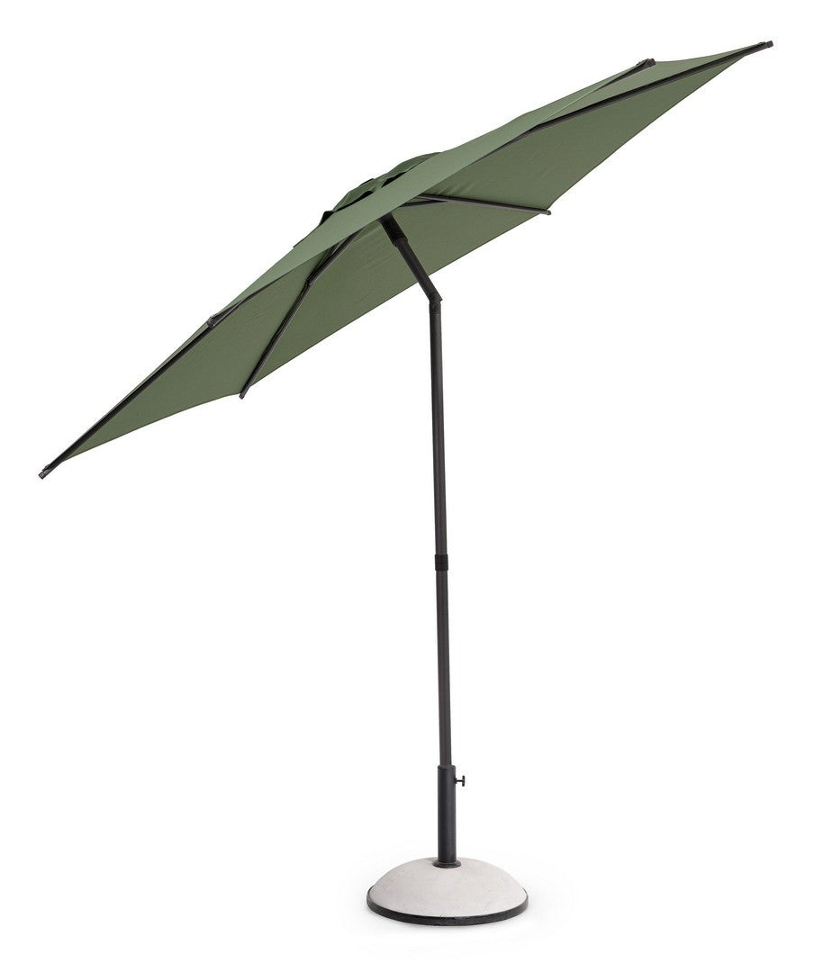 Ombrellone da Giardino Ø270x220 cm in Acciaio Samba Olive