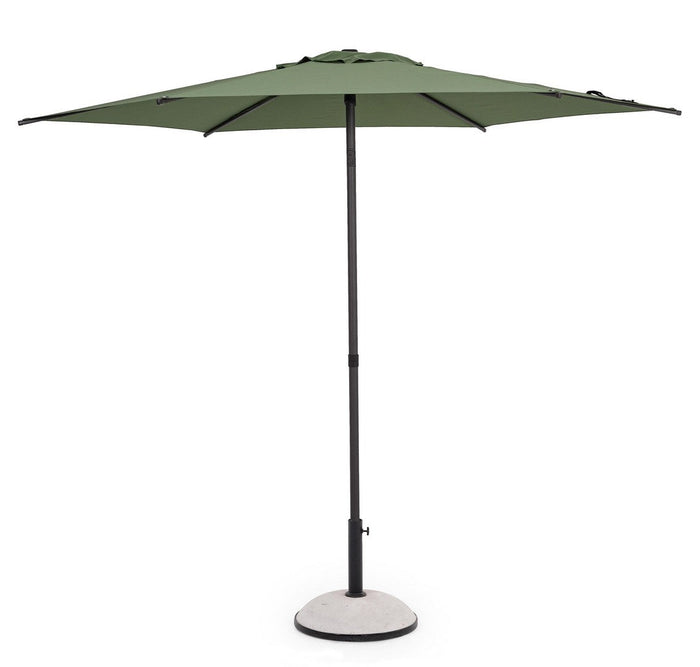 Ombrellone da Giardino Ø270x220 cm in Acciaio Samba Olive