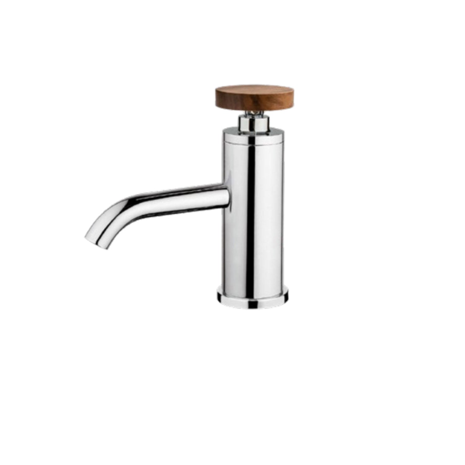 Miscelatore lavabo in ottone cromato serie Nature Keller Taps