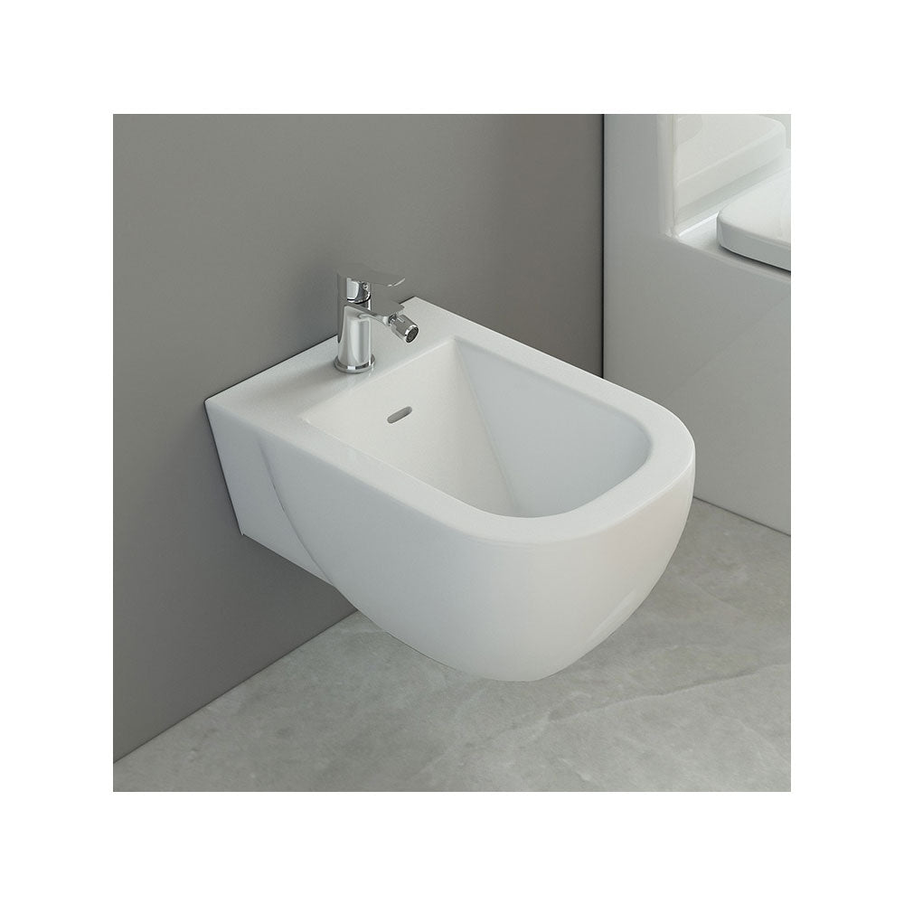 Miscelatore monocomando per bidet, in ottone cromato della serie Rhio by GME - Cromato