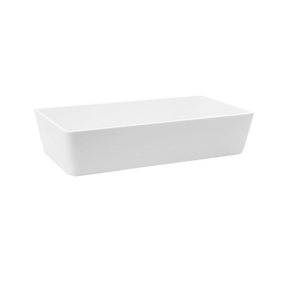 Lavandino da appoggio 'SlashBig Basin' in Solid Sufrace cm 62,5x32,5x13h by Cipi