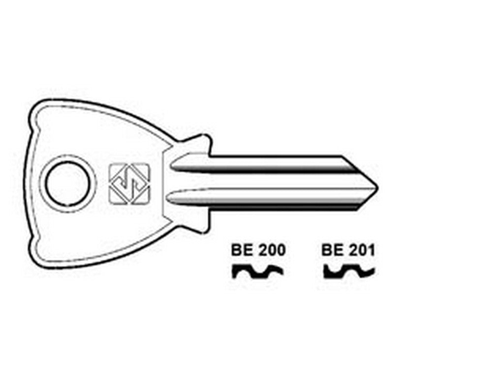 20pz chiavi per cilindri 4 spine grandi - be200 dx  fer50982