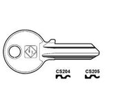 100pz chiavi per cilindri 4 spine grandi - cs204 dx fer51941