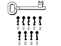 chiavi patent per serrature a bussola corni - 30 cc fer51361