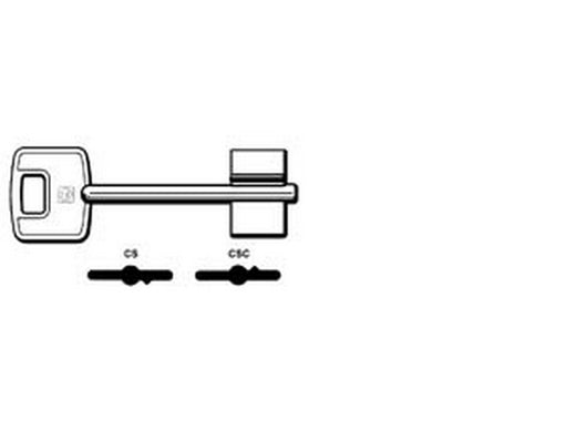 5pz chiavi doppia mappa - cs fer51781