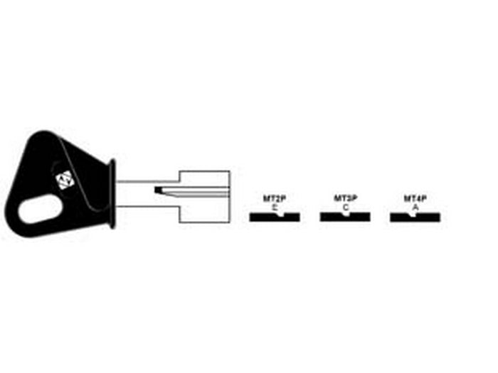 5pz chiavi a pompa mottura - mt2p (tipo e) fer53228