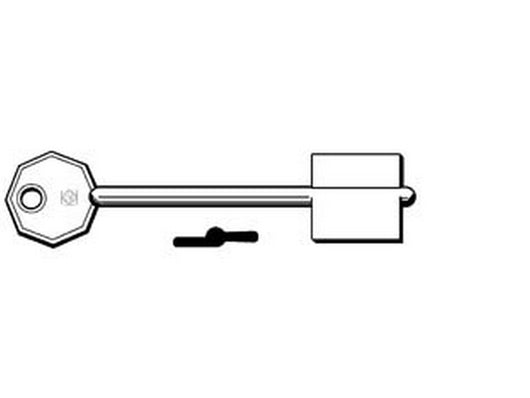 5pz chiavi doppia mappa mottura mtl - mtl fer53259