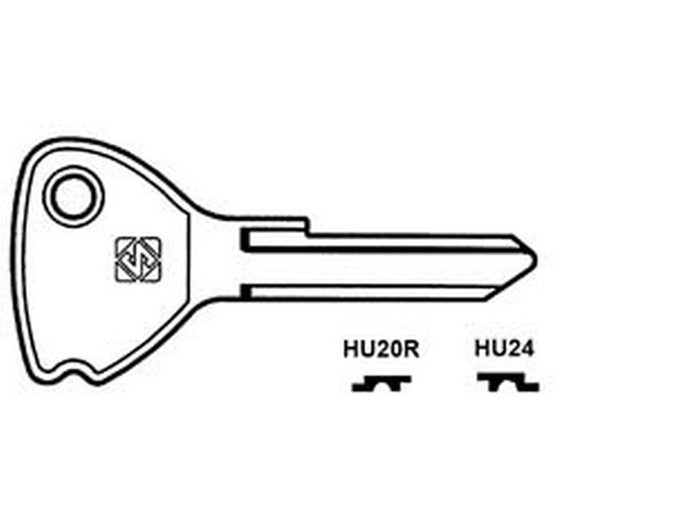 5pz chiavi huf per auto opel - hu24 fer52740