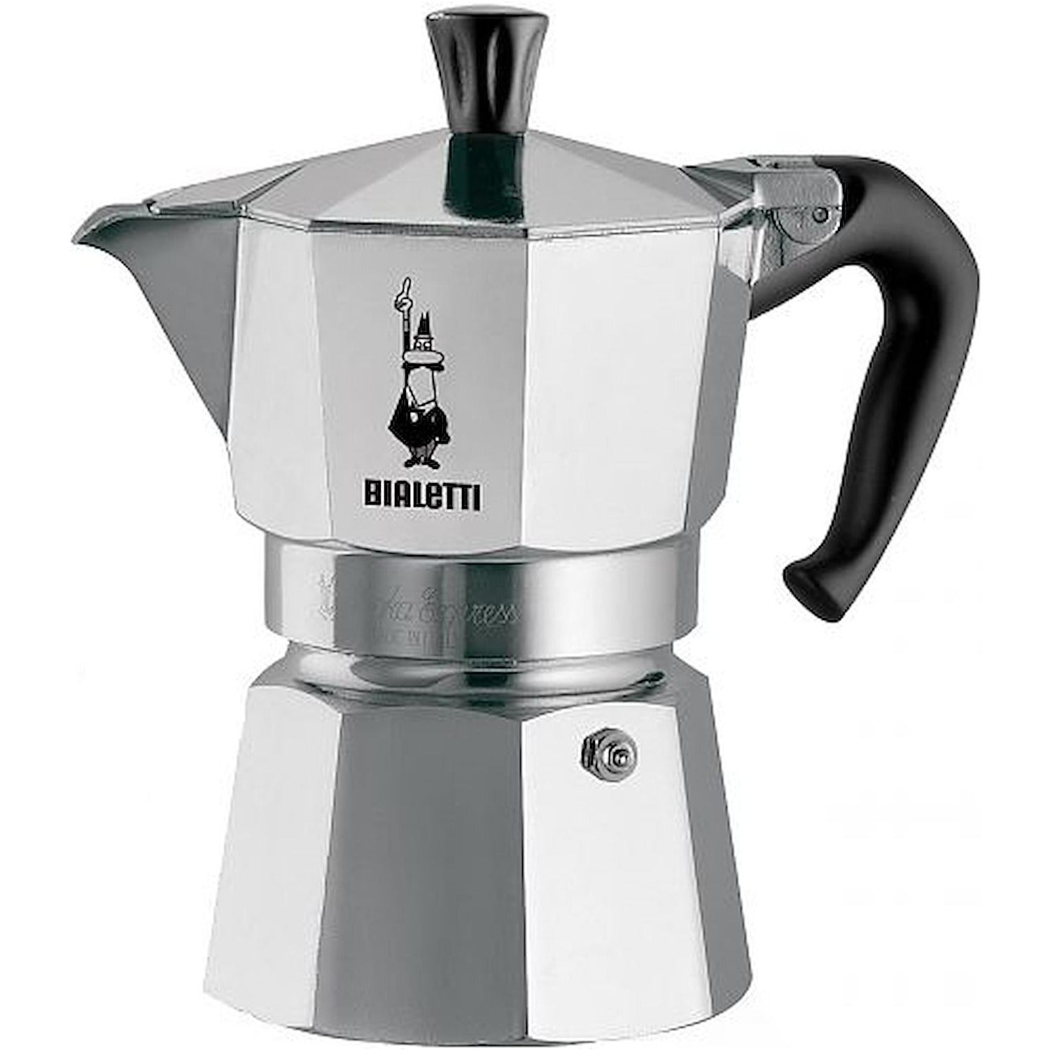 Caffettiera moka bialetti express 0001164 4 tazze