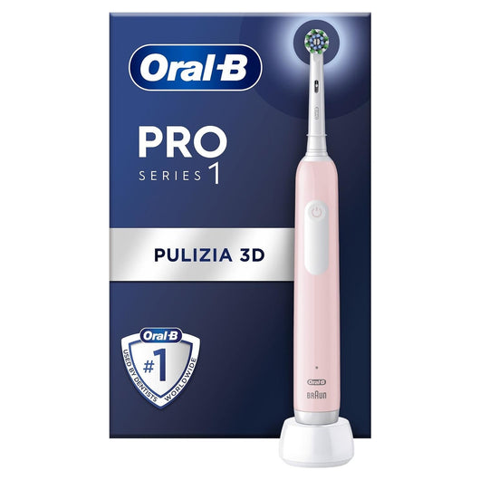 Spazzolino elettrico oral-b braun pro series 1 pink rosa - PRO1CRSPK