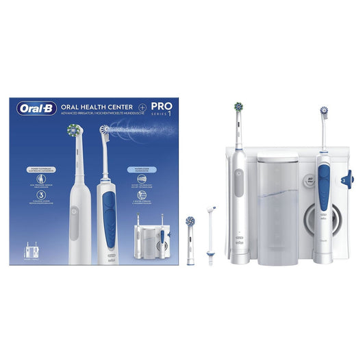 Stazione orale braun oral-b idropulsore md20 + spazzolino elettrico braun oral-b pro1 - OCPRO1