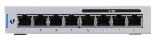 Switch 8p gigabit di cui 4p poe ubi quiti - US-8-60W-EU