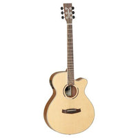 Chitarra acustica discovery super folk natural open pore satin dbt sfce ov