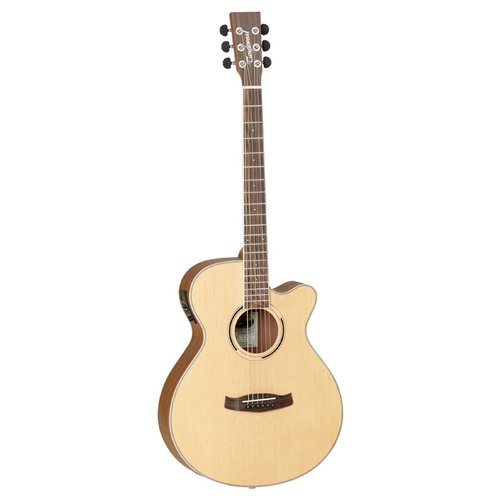 Chitarra acustica discovery super folk natural open pore satin dbt sfce ov