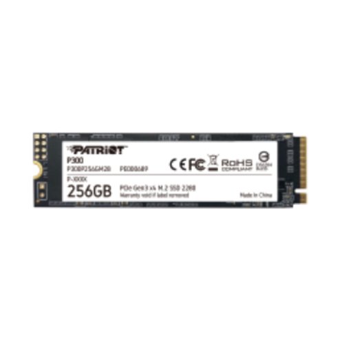 Ssd patriot 256gb p300 m.2(2280) pcie gen3 x4 read:1700mb write:1100 mb/s - p300p256gm28