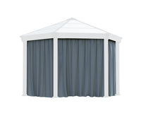 Set Di Tende Esagonali Per Gazebo Monaco / Roma 2.3X2.2 m