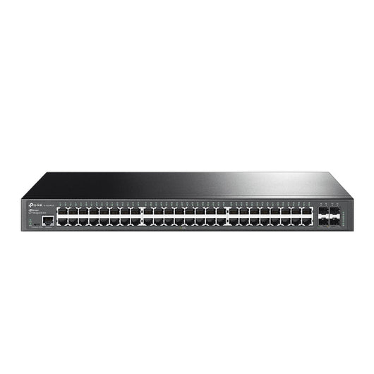 Tp-link jetstream tl-sg3452x switch di rete gestito l2+ gigabit ethernet (10/100/1000) 1u nero - 136186