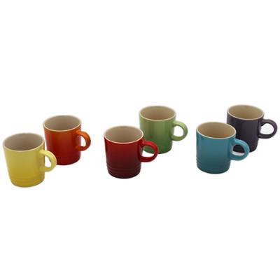 Le creuset signature espresso mugs set of 6 100ml rainbow (79114108359030) - 151463