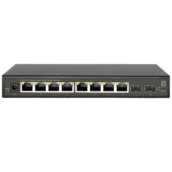 Levelone ges-2110 switch di rete gestito l2 gigabit ethernet (10/100/1000) nero