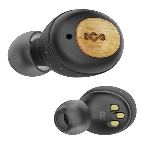 Auricolari microfono bluetooth marley em-je131-sb champion black - EM JE131 SB