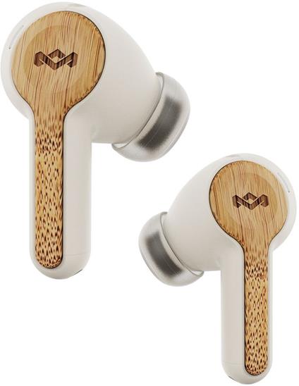 The house of marley em-je121-ce cuffia e auricolare cuffie wireless in-ear musica e chiamate bluetooth crema