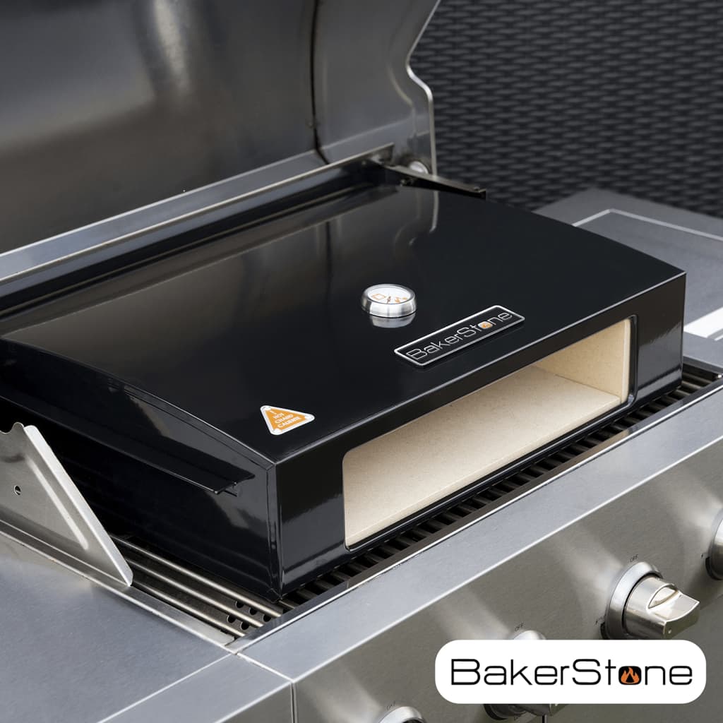 BakerStone Set Forno per Pizza Nero 441231