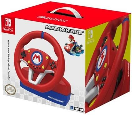 Hori nsw-204u periferica di gioco sterzo + pedali nintendo switch analogico usb nero, blu, rosso, bianco - NSW 204U